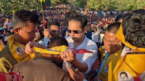 1975 voters joined TIPRA MOTHA. TIWN Pic Dec 11 1975 voters joined TIPRA MOTHA. TIWN Pic Dec 11